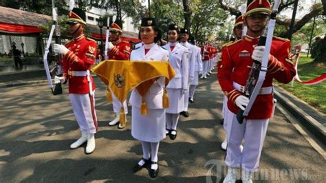 Kata Istana Soal Anggota Paskibraka Nasional 2019 Putri Bakal Pakai