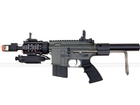 Jg M4 Cqb Tanker Airsoft Electric Rifle Black