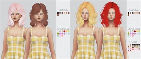 Hallow Hair Retextures Pack At Kalewa A Sims 4 Updates