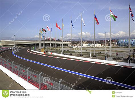 Sochi International Street Circuit Editorial Photo Image Of Russia