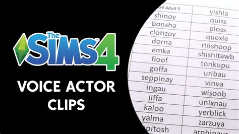 Sims 4 Voice Mod Bestaup