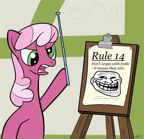 Dont Argue With Trolls It Means They Win My Little Pony