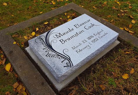 Unique Headstone Design Ross Bay Cemetery