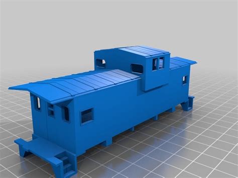 Free Stl File Extended Vision Caboose 🚂・3d Printing Model To Download・cults