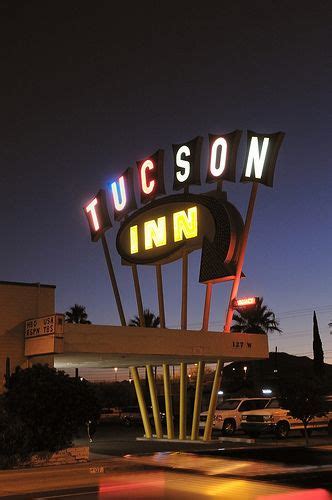 Tucson Inn Vintage Neon Signs Neon Signs Retro Sign