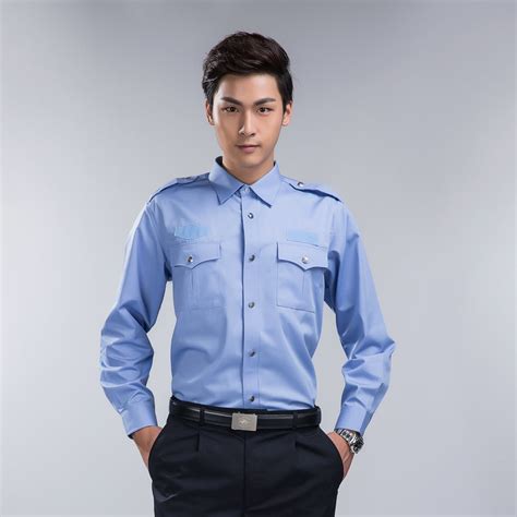 Short Sleeve Security Shirts Guard Uniform China Security Guard Dress