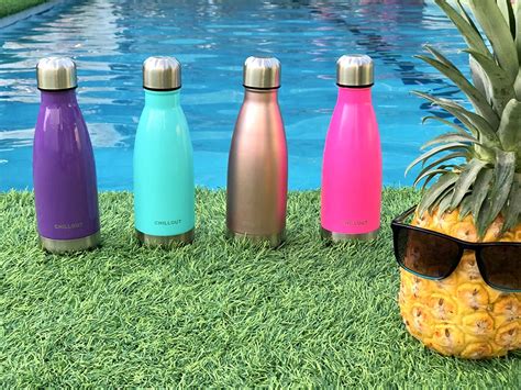 2 Pack Stainless Steel Water Bottle For Kids School 12 Oz Double Wall