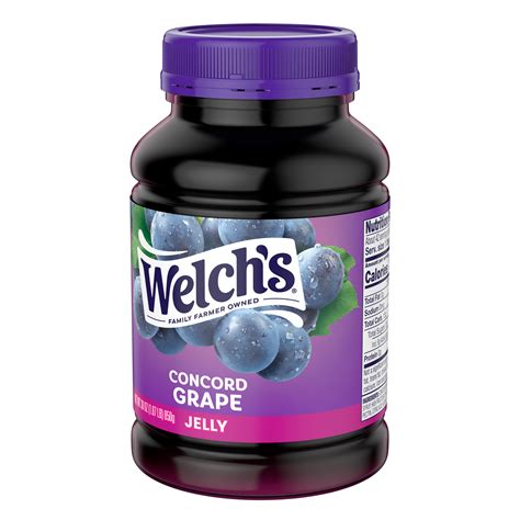 Welchs Concord Grape Jelly 30 Oz Jar