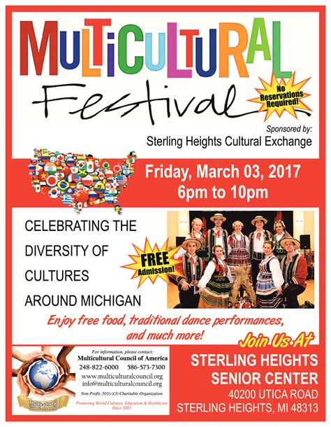 The 16th Annual Multicultural Festival In Sterling Heights Today