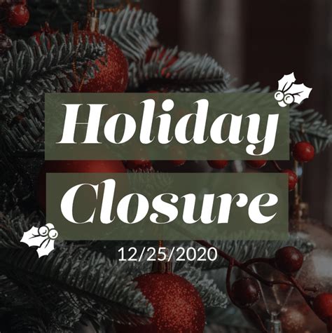 Holiday Closure Christmas Day 2020 Colorado 811