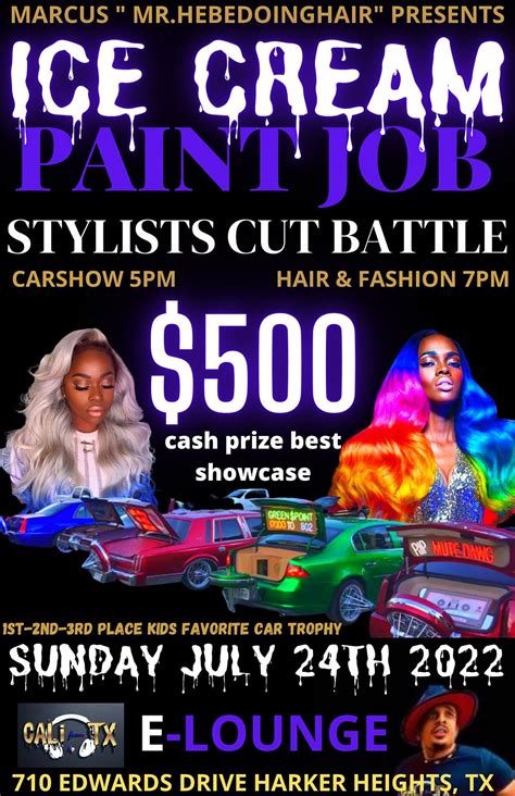 ICE CREAM PAINT JOB STYLIST CUT BATTLE | Harker Heights Event Center