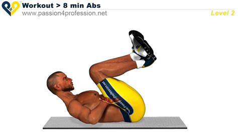 Min Abs Workout Level YouTube
