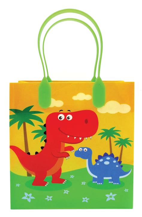 Dinosaur Party Favor Treat Bags Etsy