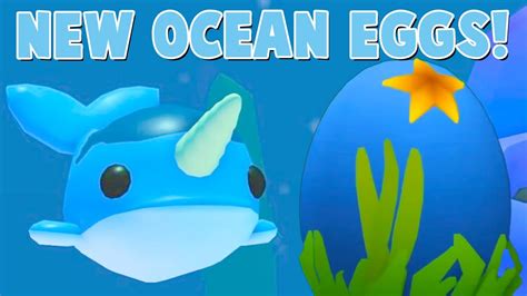 Ocean Egg Update In Adopt Me Hatching Every Pet Roblox Youtube