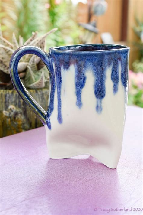 Tripod Mug Porcelain Cup Tripod Pottery Mug Sold But Can Take Orders