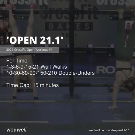 Open 211 Workout Crossfit Wod Wodwell
