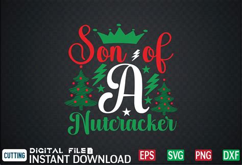 Son Of A Nutcracker Svg Graphic By Craftssvg30 · Creative Fabrica