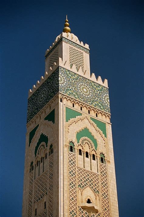Minaret Of The Hassan Ii Mosque Casablanca Morocco Flickr