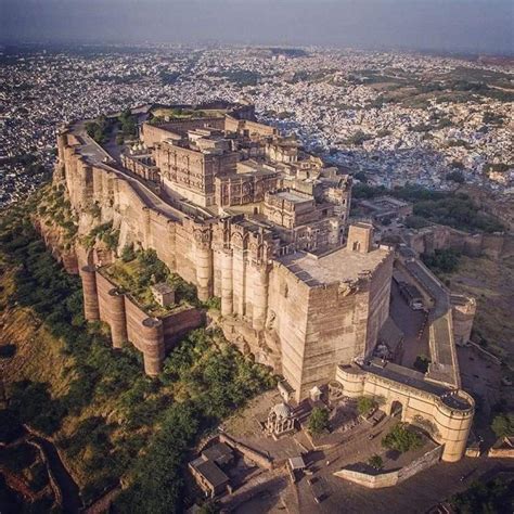 Mehrangarh Fort Is One Of The Largest Forts In India Built In Around