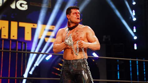 Aew Cody Rhodes Promises Less Talk From Me A Little More Action