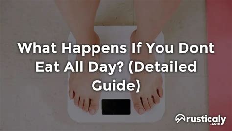 What Happens If You Dont Eat All Day Complete Explanation