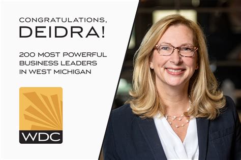 Deidra Mitchell Named Top 200 Most Powerful Business Leaders For 2nd