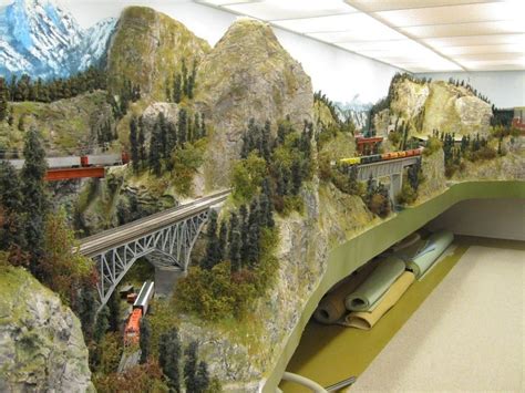 Best HO Scale Mountain Scenery Layout Model Railroad Model Train