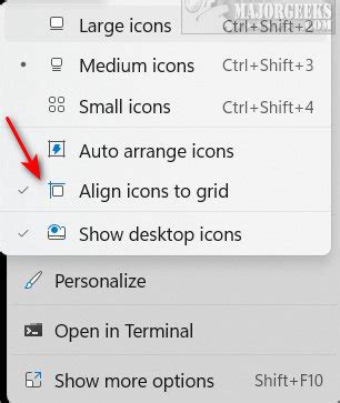 Try Moving Your Desktop Icons To See Which Setting You Prefer