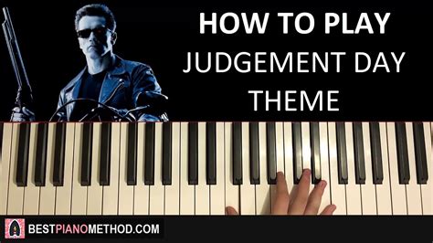 How To Play Terminator 2 Judgement Day Theme Piano Tutorial Lesson