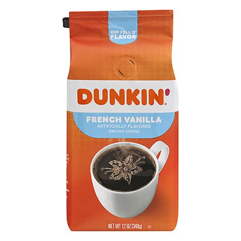 Dunkin Donuts Coffee Ground Flavored French Vanilla Ground Foodtown