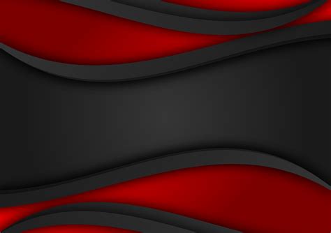 Vector Red And Black Color Geometric Background Abstract Texture With