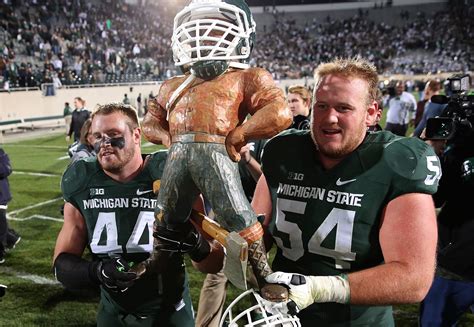 Michigan State Football Who Is Really The Little Brother