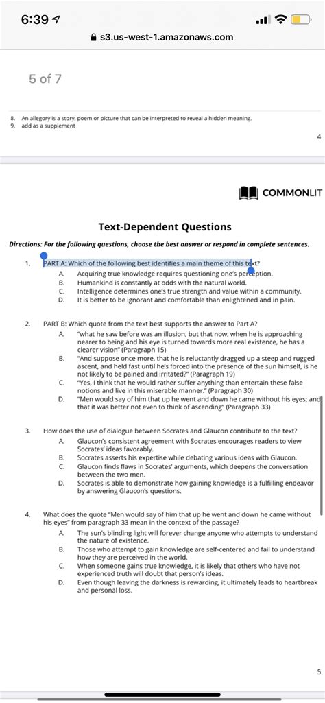 The storyteller commonlit answer key Solved 39 1 Done & s3.us-west-1.amazonaws.com 1 of 7 ...