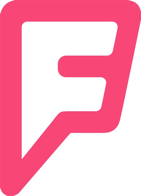 Foursquare New Logo Pdf Png Free Downloads Logo Brand Emblems Logo