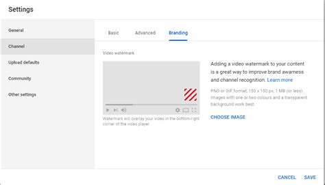 How To Add A Watermark Of Brand In Youtube Videos Cyber Planet