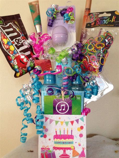 We'll help you find the right gift. Girl birthday gift basket | My Projects | Pinterest