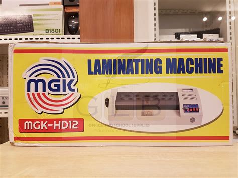 MGK LAMINATING MACHINE LAMINATOR | Lazada PH