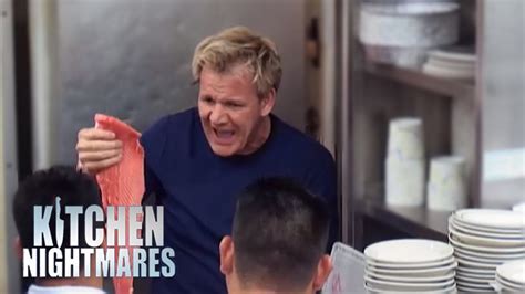 Kitchen nightmares is an american reality television series formerly broadcast on the fox network, in which chef gordon ramsay is invited by the owners to spend a week with a failing restaurant in an. Chef Ramsay Shuts Down Restaurant - Kitchen Nightmares ...