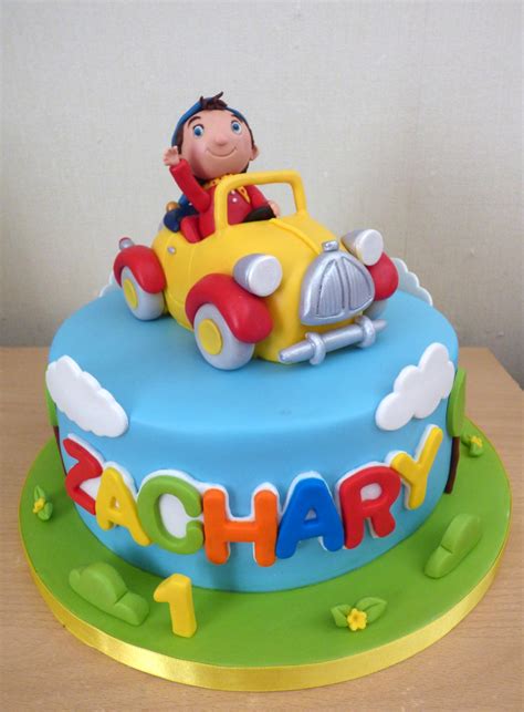 So obviously baking a good birthday cake for your boy will make him feel happy. Noddy In His Car Birthday Cake « Susie's Cakes