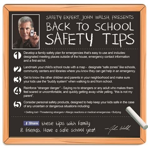 John Walsh Back To School Safety Tips