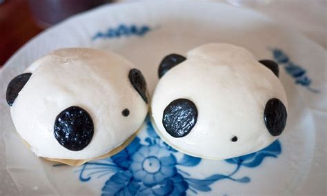 Panda Shaped Anpan Sweet Bean Paste Bao From Eiraku In Yokohamas