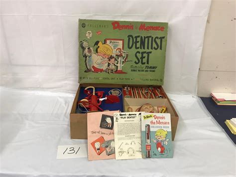 Sold At Auction Pressman Dennis The Menace Dentist Set