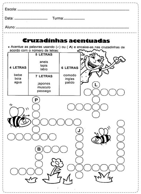 Atividades De Português 4° Ano Para Imprimir — SÓ Escola