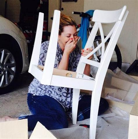 Ikea Fail Attempts To Assemble Flat Pack Furniture Result In Hilarious