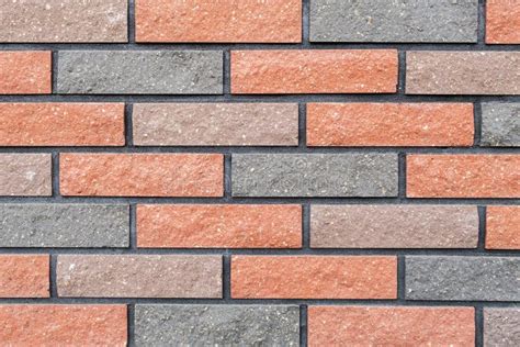 New Multi Colored Brick Wall Texture Background Stock Image Image Of