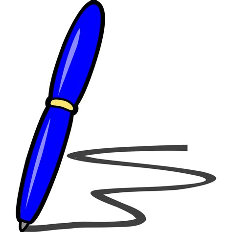 Blue Pen Png Svg Clip Art For Web Download Clip Art Png Icon Arts