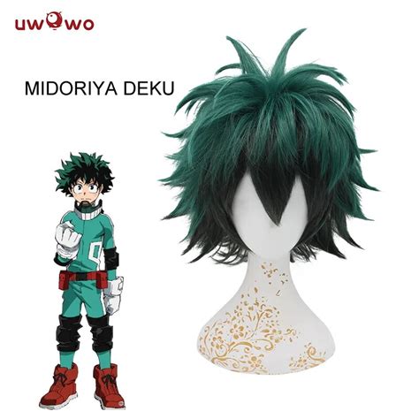 Uwowo Izuku Midoriya Deku Wig Boku No Hero Academia Cosplay Wig My Hero