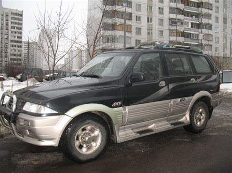 1995 Ssangyong Musso Specs