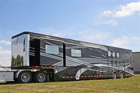 This Horse Trailer Model Which Will Be On View At The Featherlite