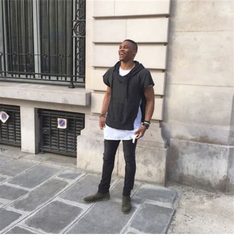 Russell westbrook's style vision is expansive. Russell Westbrook Wears A Fear Of Good Hoodie In Paris ...